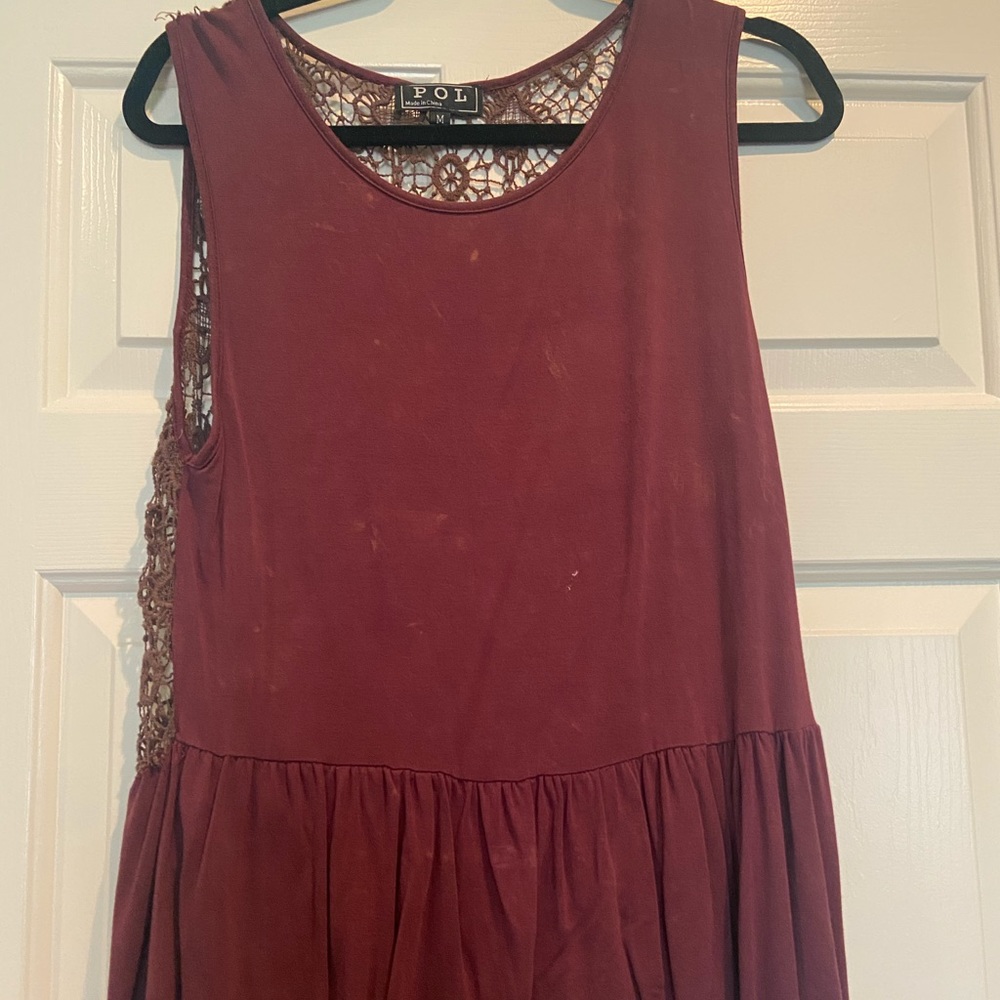 POL Maroon Shirt